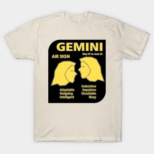 Zodiac Gemini T-Shirt